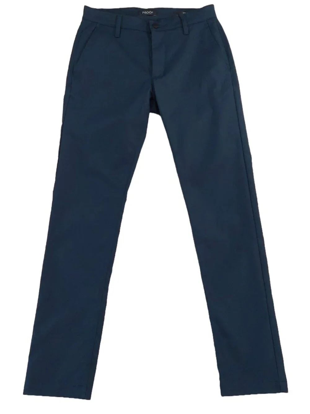 Proof Huckberry Nomad Pants 30x31, Navy Blue, Slim Fit Tech Chino, Zip Pocket